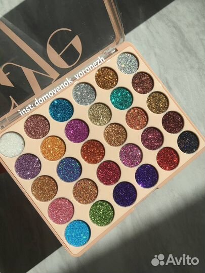 Новые тени (глиттер) для век