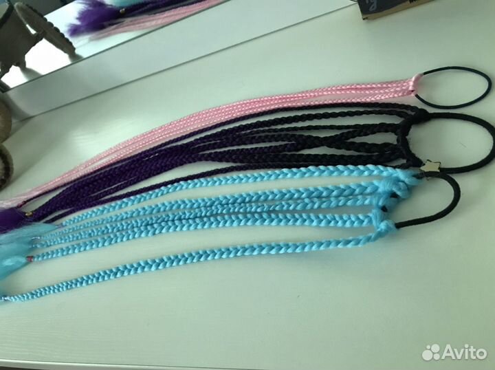 Косички на резинках