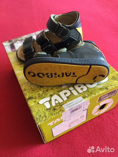 Сандалии ортопедические кожаные Tapiboo