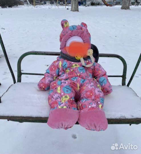Комбинезон зимний 80