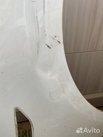 Крыло переднее правое KIA optima жемчужно-белое