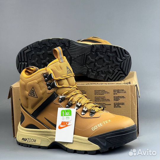 Ботинки Nike acg goretex с мехом