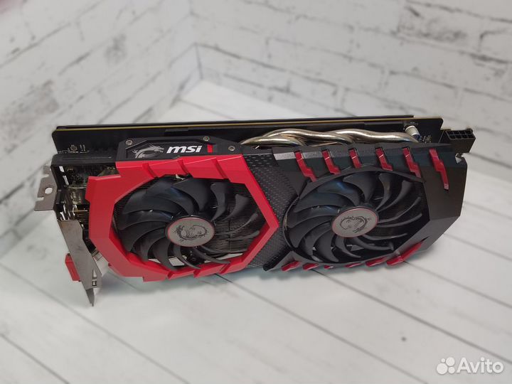 Видеокарта GeForce GTX 1060 MSI gaming X 6GB