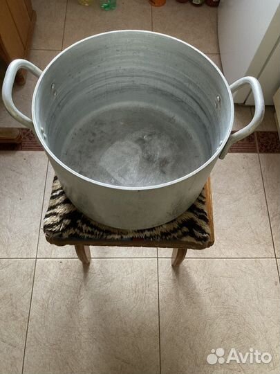 Кастрюля алюминиевая СССР 20 литров