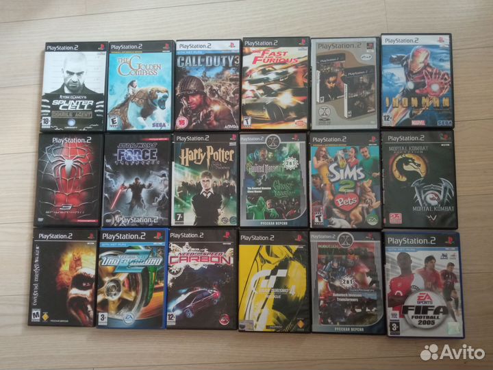 Игры для ps2