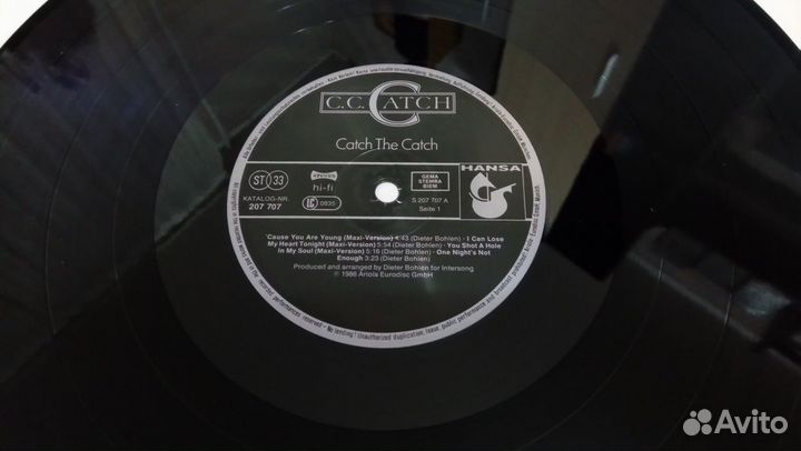 Си Си Кетч '1986+'87 (пластинки/оригинал)