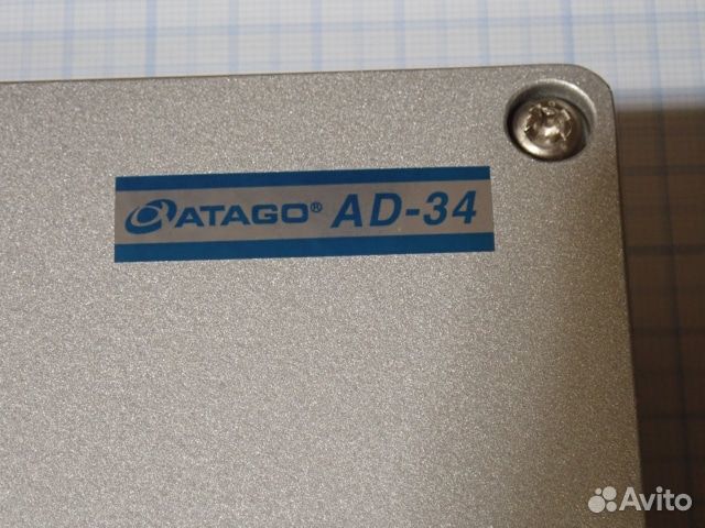 Блок питания atago AD-34 AC 100-240V 50/60Hz 15VA