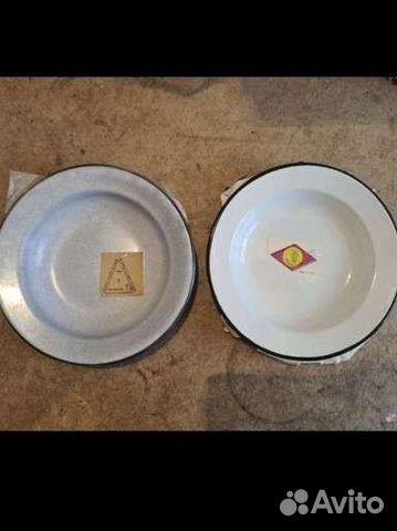 Тарелки эмалированные СССР