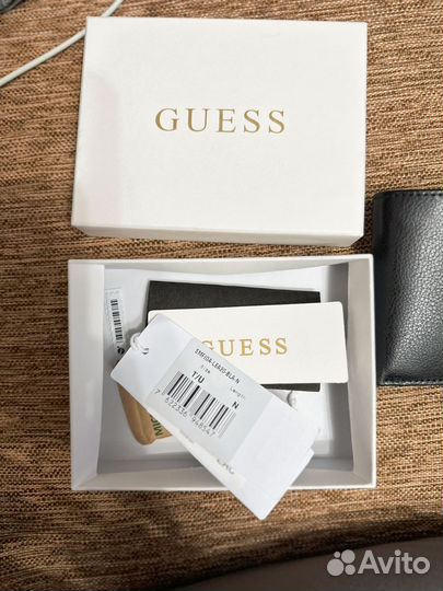 Кошелек мужской guess оригинал натуральная кожа