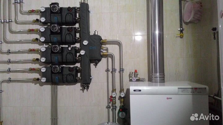 Монтаж отопления