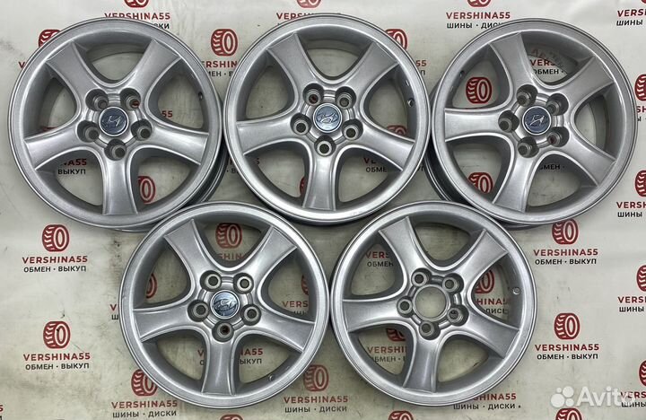 Диски оригинальные Hundai R16 5/114.3 цо 67.1 мм