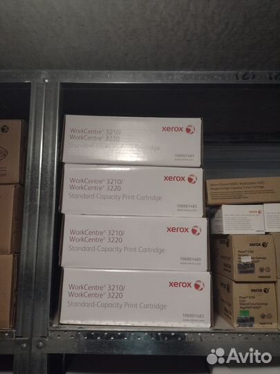 Оригинальные картриджи Xerox