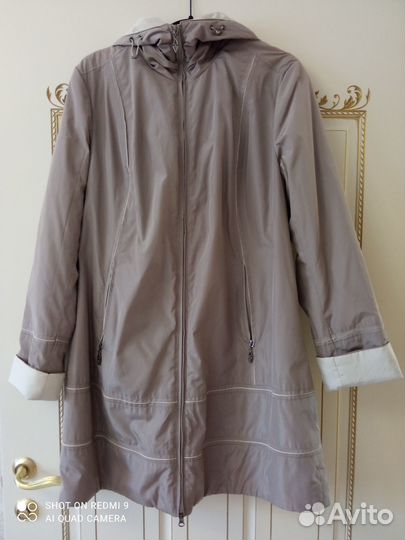 Новый плащ фирменный деми 52