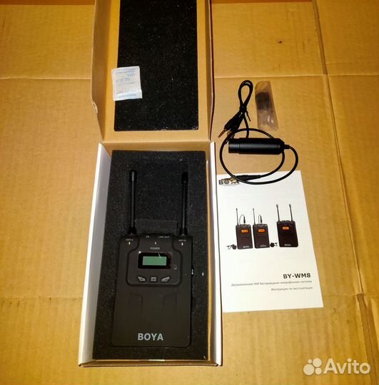 Радиосистема boya BY-WM8R новая