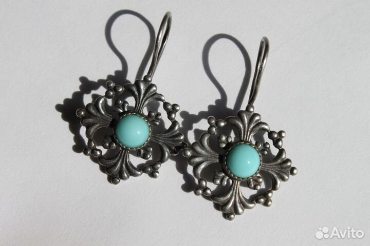 Винтажные серьги. 