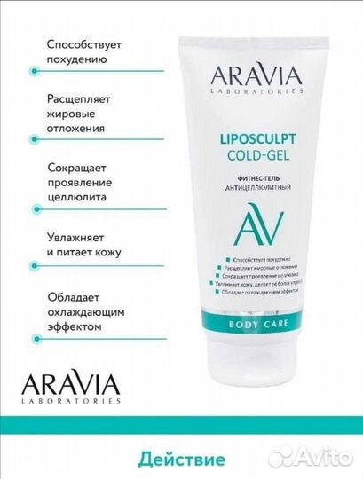 Антицеллюлитный гель