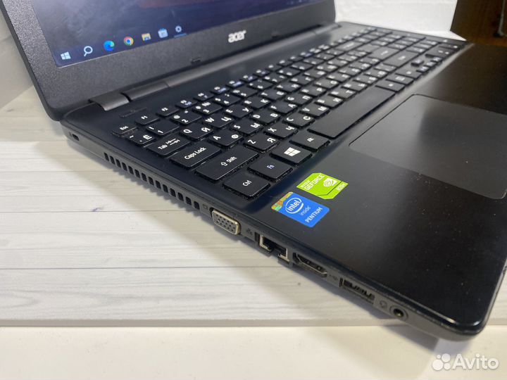 Игровой ноутбук Acer 2 видеокарты/10gb озу/SSD+HDD