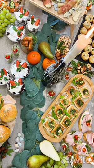 Фуршеты, кейтеринг, закуски
