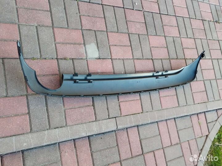 Юбка заднего бампера Mercedes W212