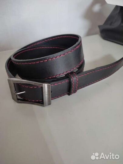 Ремень из натуральной кожи под заказ