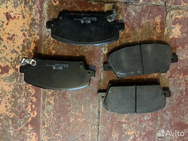 Колодки тормозные передние