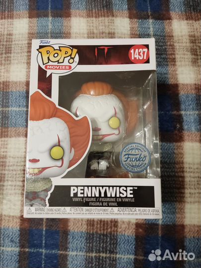 Фигурка funko pop pennywise клоун оно it