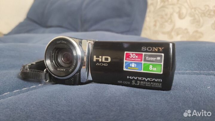 Видеокамера sony handycam hdr cx 210