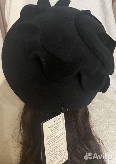 Новая шляпка фетровая женская