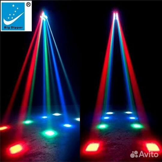 Мини-Паук Big Dipper (rgbw 8x6Вт) Паук spider