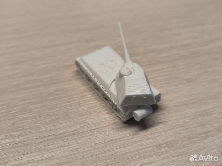 Модель танка VK90-01P 1:100 цвет белый