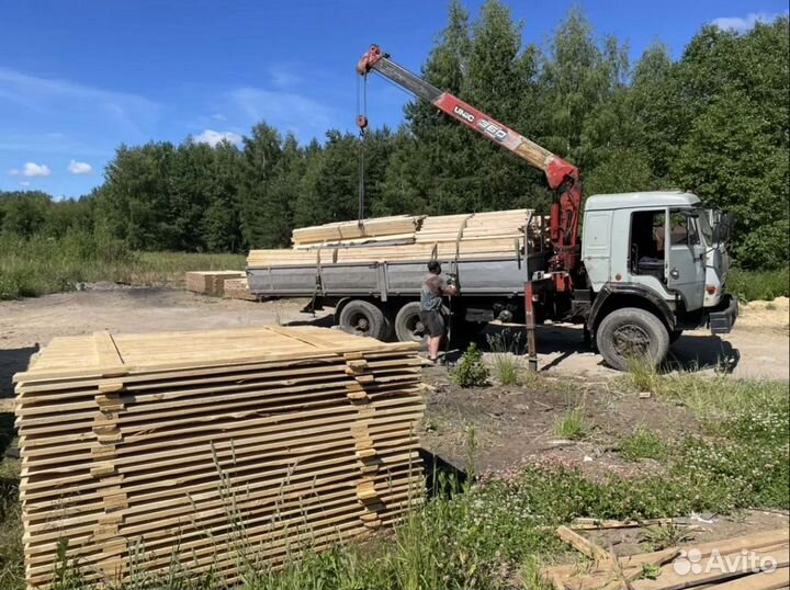 Брус обрезной все размеры доставка