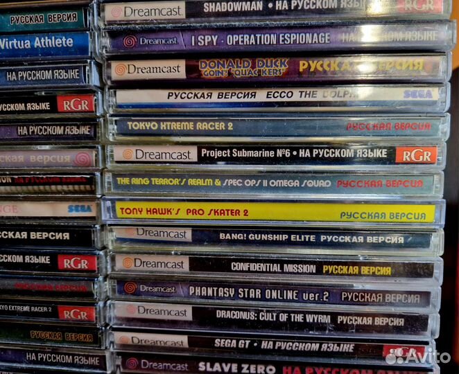 Диски на sega Dreamcast