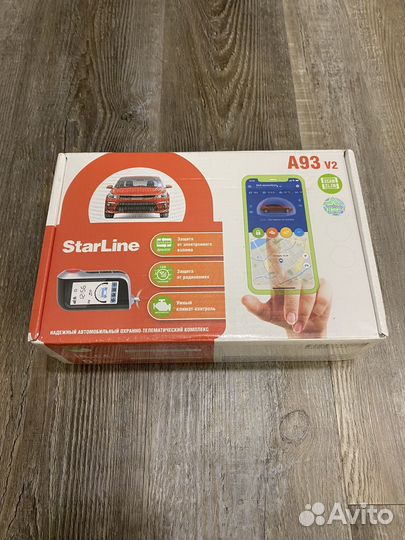 Новая StarLine A93 v2 2CAN+2LIN, Старлайн А93