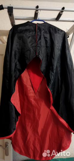 Плащ накидка детская карнавальная