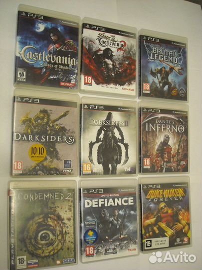 Игры в стилбуке,редкие специальные издания на ps3