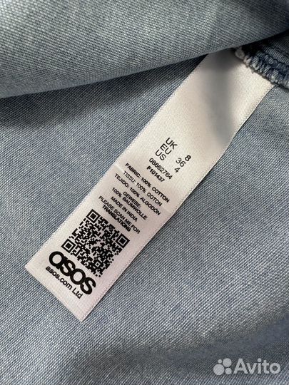 Рубашка джинсовая ASOS