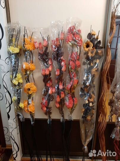 Продам искусственные цветы