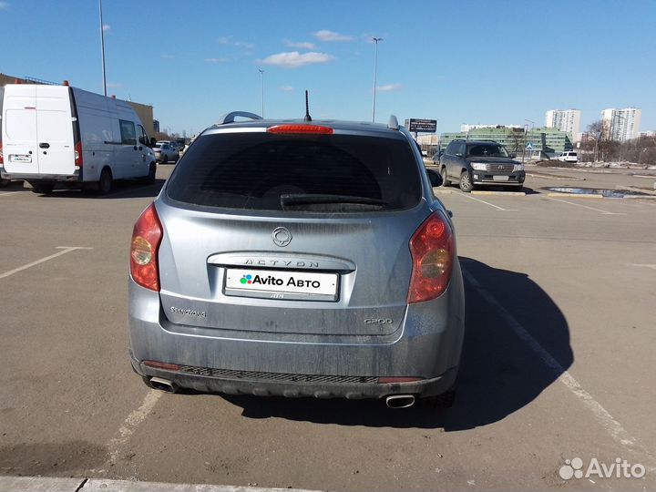 SsangYong Actyon 2.0 AT, 2013, 139 000 км