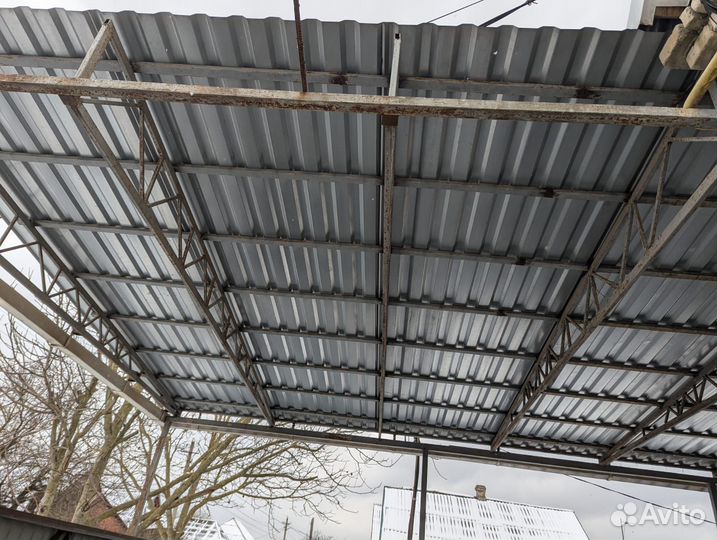 Сварочные работы навес