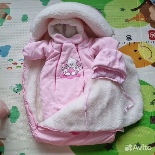 Конверт на выписку зимний