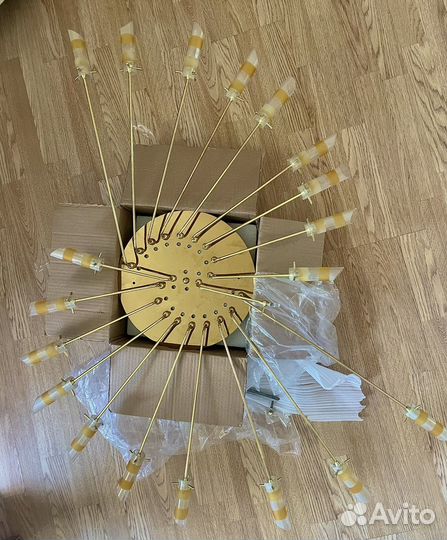 Люстра потолочная бу