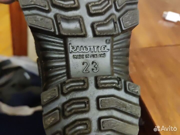 Сапоги зимние детские kuoma 23