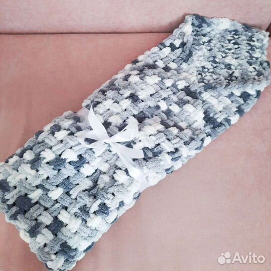 Плед плюшевый