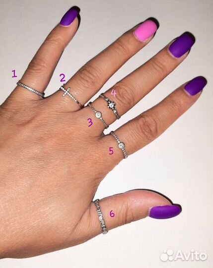 Серебряное кольцо