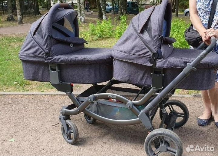 Коляска fd design zoom для двойни или погодок