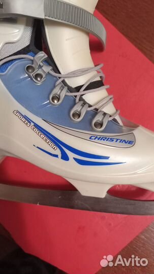 Коньки фигурные 38 размер, женские