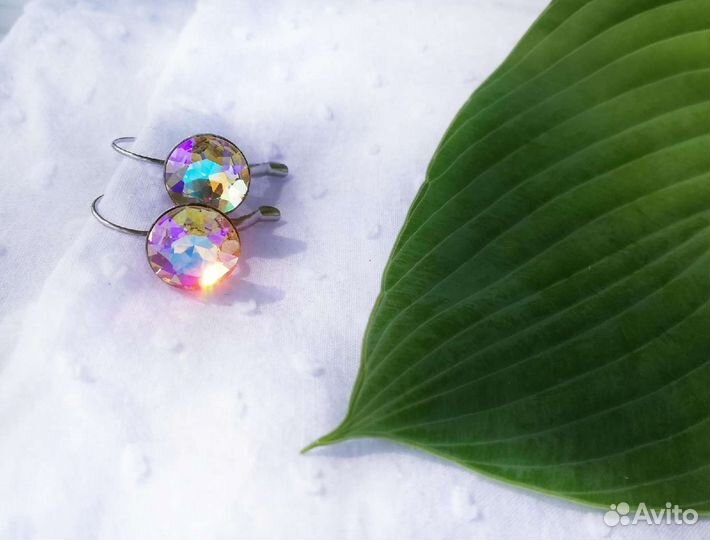 Серьги новые Swarovski