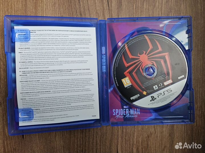 Игра Spider Man Miles Morales PS5