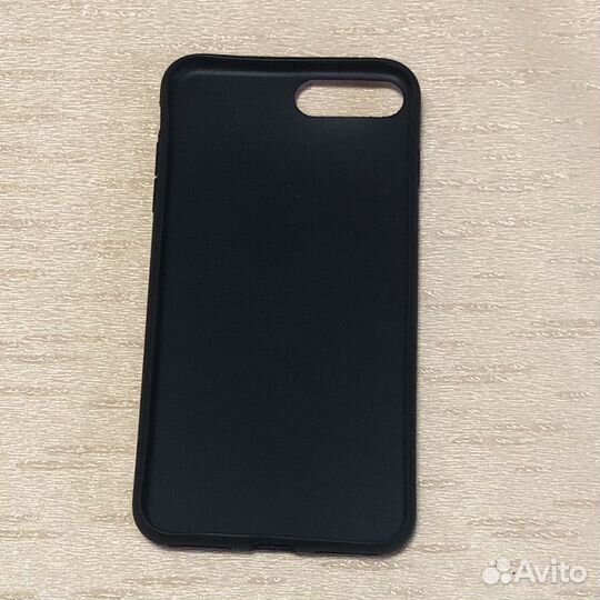 Чехол на iPhone 7 plus бордо