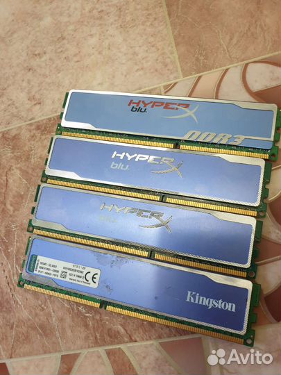 Оперативная память ddr3 8 gb hyperx